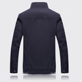 Casual Herenjas met Opstaande Kraag – Elviro