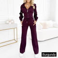 Dames jogging set met capuchon en relaxte pasvorm – Jarvinea
