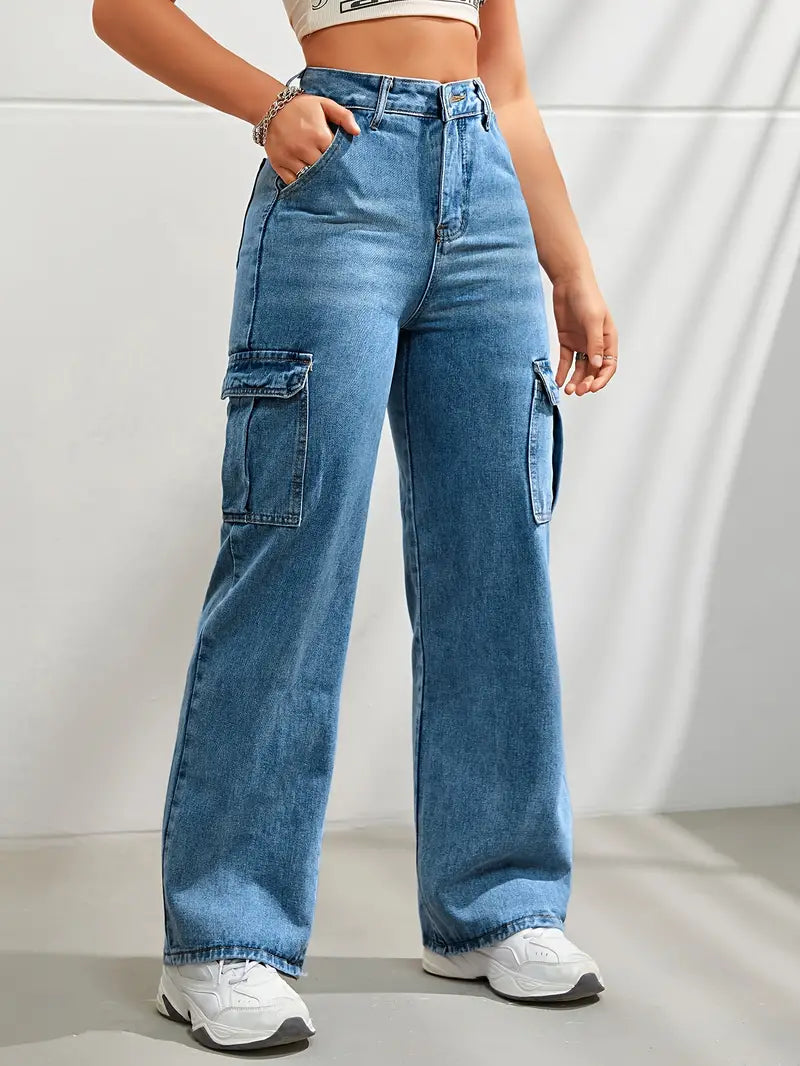 Stijlvolle stretch jeans met perfecte pasvorm – Laura