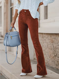 Casual Stijlvolle Corduroy Broek - Linda