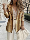 Elegante Blazerjas met Dubbele Knopen – Vivianne