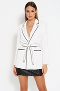 Casual Blazer met Moderne Pasvorm – Mela
