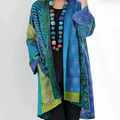 Dames vest met kraag en comfortabel design – Valoria