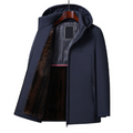 Thermo heren parka met isolatie en afneembare capuchon – Kaelen