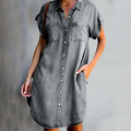 Elegante Midi-Jurk voor Dames – Nova