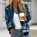 Casual damesjack met bloemenprint – Julia