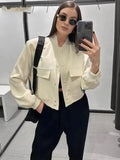 Tijdloos navy bomberjack voor dames – Sophie