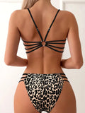 Panterprint Bikiniset met Stretch en Verleidelijke Pasvorm – Zalerra