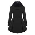 Trenchcoat met luxe nepkraag voor dames – Camille