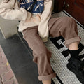 Stijlvolle dames corduroy broek met comfortabele fit – Nora