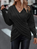 Elegante V-hals Top voor Dames - Lisan