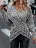 Elegante V-hals Top voor Dames - Lisan