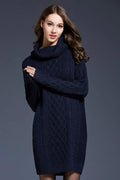 Gebreide Sweater Jurk met Elegante Pasvorm – Sophie