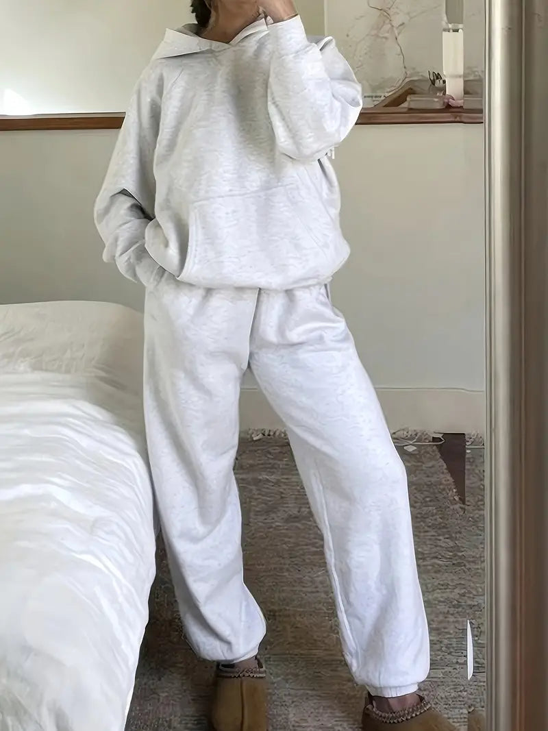 Zachte dames lounge set van fleece – Mila