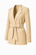 Casual Blazer met Moderne Pasvorm – Mela