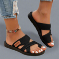Luchtige slip-on sandalen met mesh bovenkant – Luvana