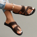 Luchtige slip-on sandalen met mesh bovenkant – Luvana