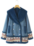 Boho gebreide damesmantel met franjes – Yara