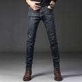 Denim Broek Heren Slim Fit Elastisch Casual Reisbroek - Liam