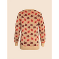 Vintage dames trui met lange mouwen – Sophie