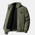 Corduroy herenjack met voering en elegante pasvorm – Hugaro