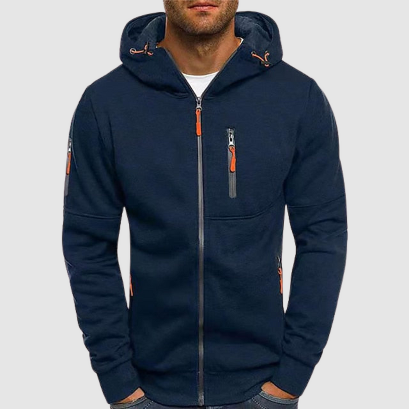 Comfortabele katoenen hoodie voor heren – Gerrit