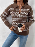 Stijlvol en warm vest met kraag – Nora