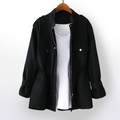 Elegante dames trenchcoat met nepbontkraag – Olivia