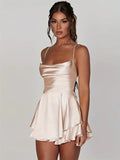 Geribbelde dames mini jurk met elegante pasvorm – Mila