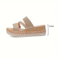 Orthopedische sandalen met champagnekleurige glamour - Velmira