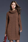 Gebreide Sweater Jurk met Elegante Pasvorm – Sophie