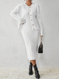 Stijlvolle 2-delige cardigan set voor dames – Sophie