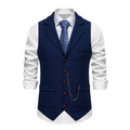 Elegant heren vest met reverskraag – Florian