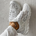 Trendy en comfortabele sneakers met strikontwerp - Anika
