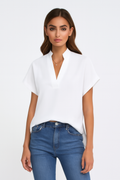 Casual Blouse met Korte Mouwen – Eliana