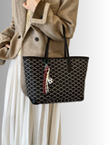 Geometrische PU schoudertas voor dames met rits – Zelira