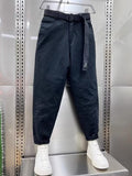 Herenbroek Urban Katoen Verstelbare Taille Cropped – Travilo