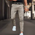 Geruite Chino Broek voor Heren – Tobias