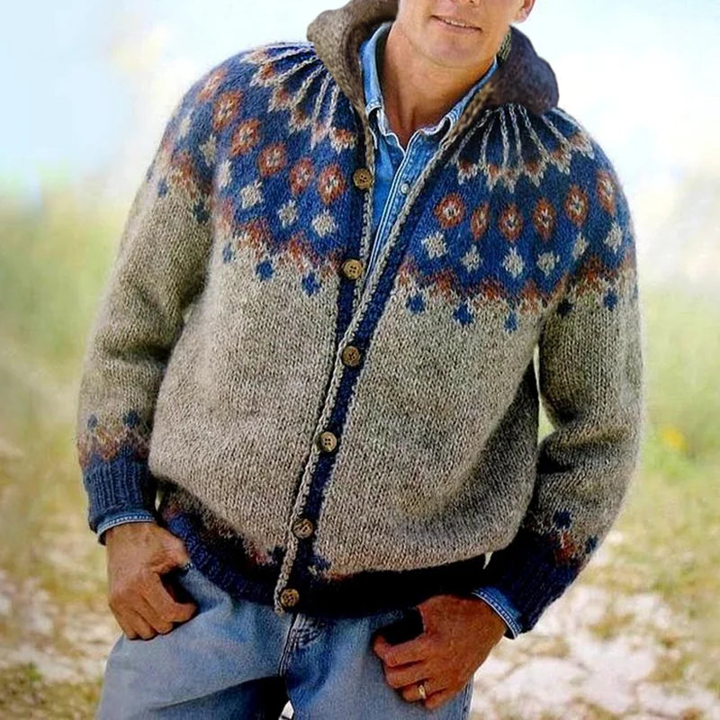 Elegant gebreid vest heren – Hiroshi