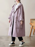 Elegante lange trenchcoat voor dames – Sophie