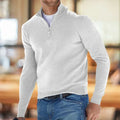 Zwarte half-zip sweater met moderne pasvorm – Veylor