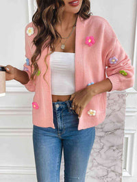 Bloemetjes Cardigan met Luchtige Pasvorm – Sophie