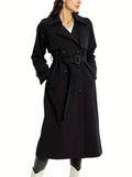 Elegante lange trenchcoat voor dames – Sophie