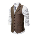 Elegant heren vest met reverskraag – Florian