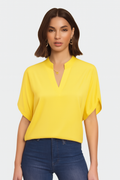 Casual Blouse met Korte Mouwen – Eliana