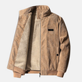 Corduroy herenjack met voering en elegante pasvorm – Hugaro