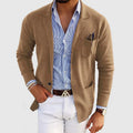 Heren blazer van premium katoen met moderne pasvorm – Alaric