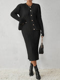 Stijlvolle 2-delige cardigan set voor dames – Sophie
