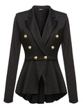 Elegante dames blazerjas met getailleerde pasvorm – Valentina