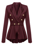 Elegante dames blazerjas met getailleerde pasvorm – Valentina